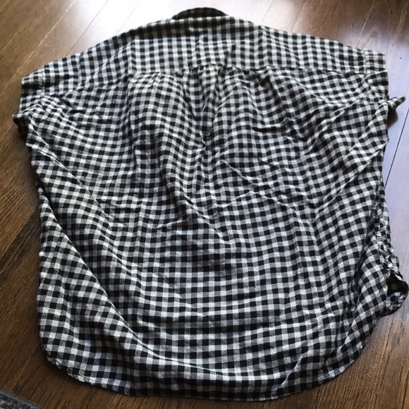 Madewell check short sleeve button down flannel - Picture 7 of 7